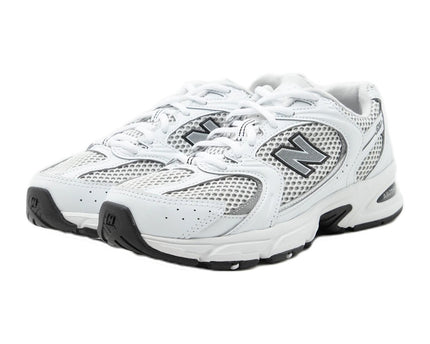 New Balance U530 White Silver-Coloured Metallic