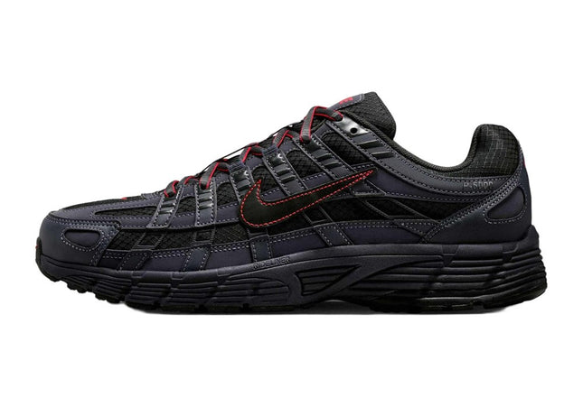 Nike Shoes P-6000 SE Off-Noir Gridiron Black Light Crimson