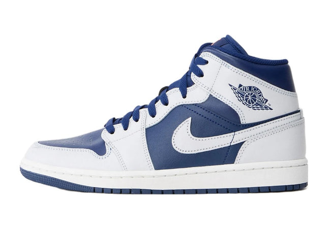 Jordan Air Jordan 1 Mid Blue Void Pure Platinum-Coloured
