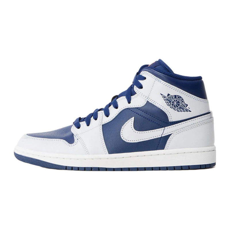 Jordan Air Jordan 1 Mid Blue Void Pure Platinum-Coloured