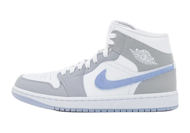 Jordan Air Jordan 1 Mid White Aluminum