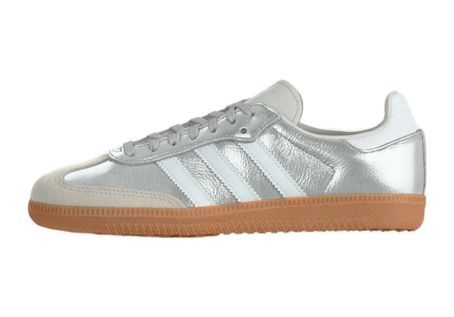 Adidas Samba OG Silver-Coloured Metallic Footwear White
