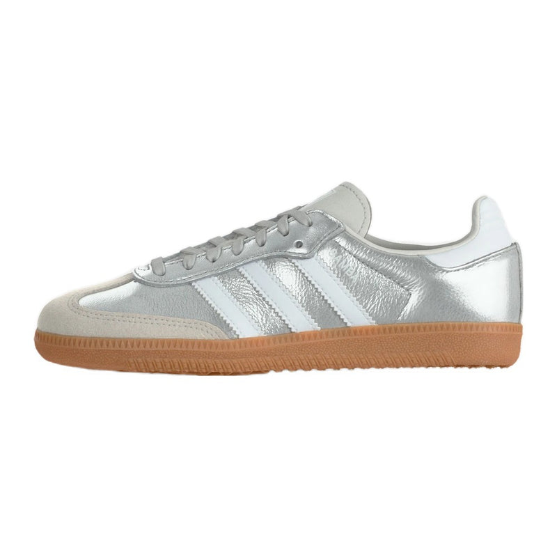 Adidas Samba OG Silver-Coloured Metallic Footwear White