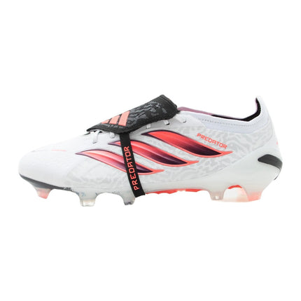 Adidas Predator Elite Fold-Over Tongue Firm Ground Footwear White Solar Turbo
