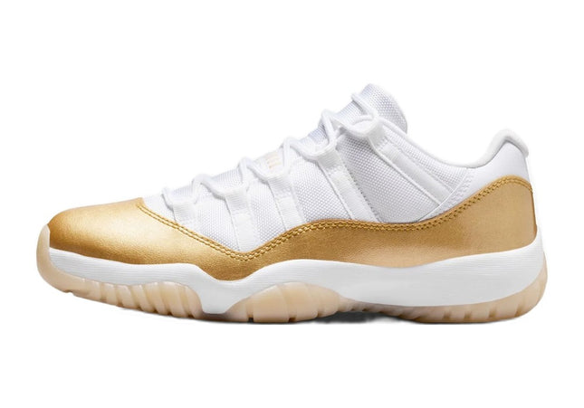 Jordan Wmns Air Jordan 11 Retro Low White Team Gold-Coloured