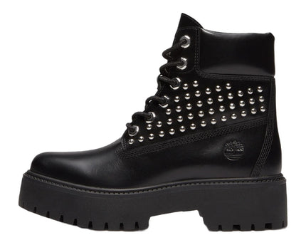 Timberland Stone Street 6 Inch Lace Waterproof Boot Stud Black