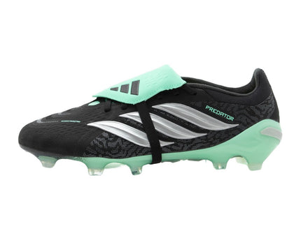 Adidas Predator Pro Fold-Over Tongue Firm Ground Core Black Silver-Coloured Metallic