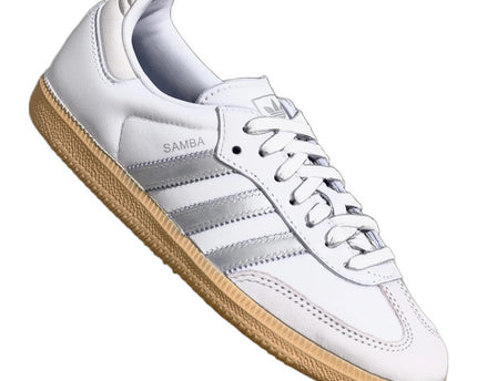 Adidas Samba OG Footwear White Silver Metallic