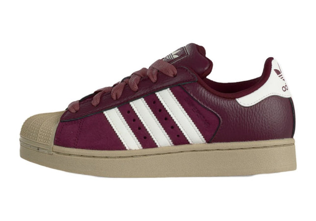 Adidas Superstar II Maroon Core White