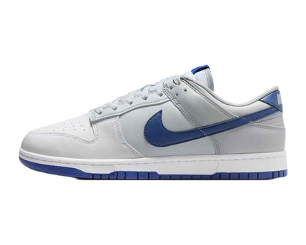 Nike Shoes Dunk Low Retro White Pure Platinum Wolf Grey Deep Royal
