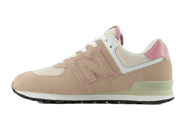 New Balance 574 Flat Taupe Pink Taffy