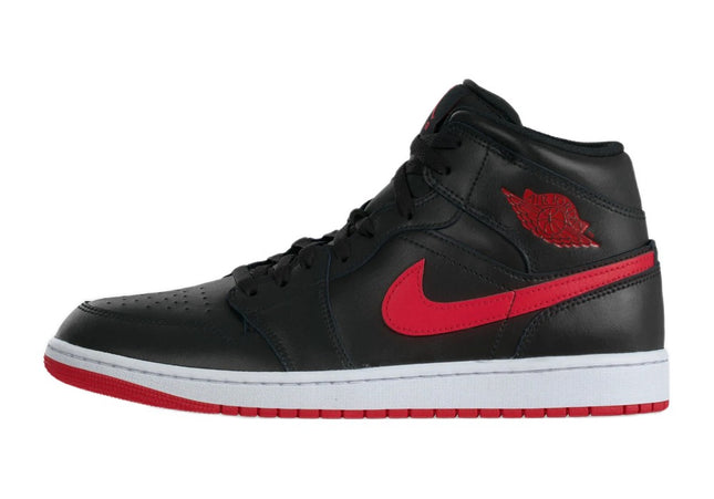 Jordan Air Jordan 1 Mid Black University Red
