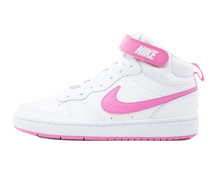 Nike Court Borough Mid 2 White Playful Pink