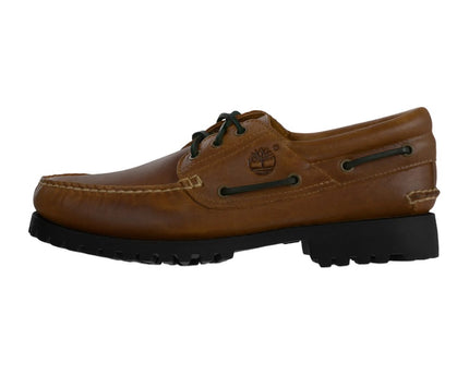 Timberland Authentic Boat Shoe Wheat Full Grain Black