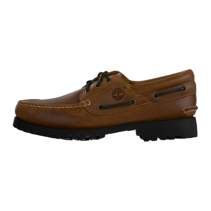 Timberland Authentic Boat Shoe Wheat Full Grain Black