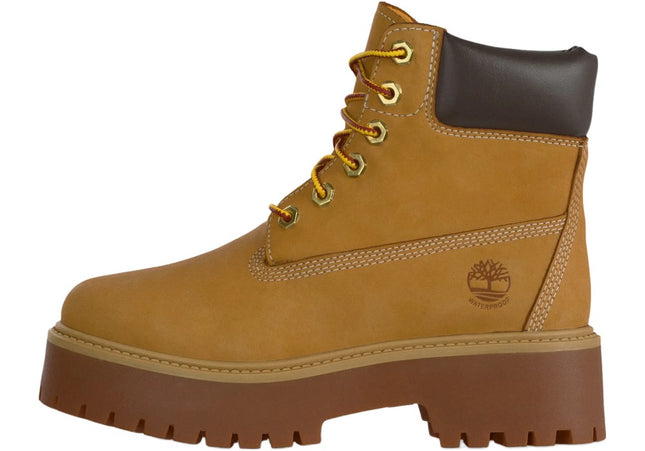 Stone Street 6 in Lace Waterproof Boot Wheat