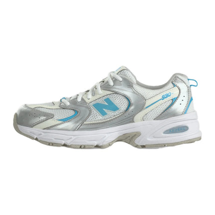 New Balance 530 Silver-Coloured Metallic Blue Glaze