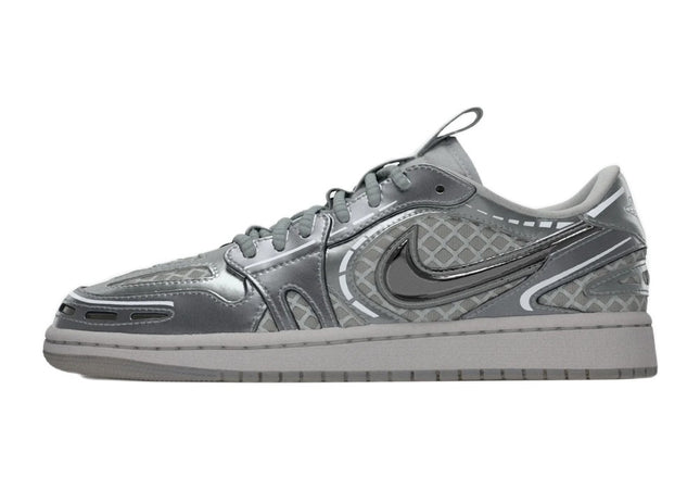 Jordan Air Jordan 1 Low Method of Make Neutral Grey Metallic Silver-Coloured