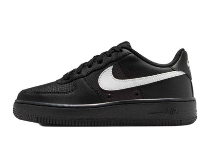 Nike Older ' Shoes Air Force 1 Tech Black Black White