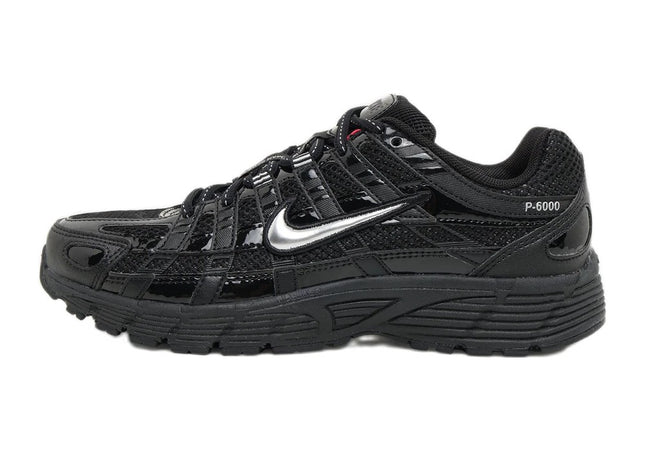 Nike P-6000 Zb Black Metallic Silver-Coloured