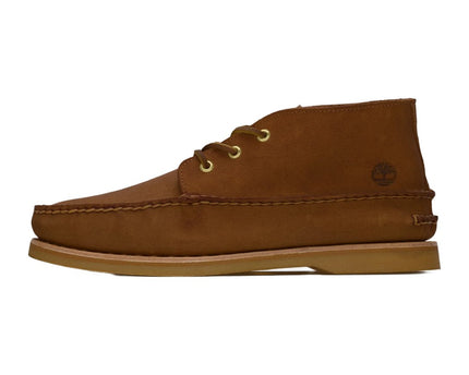 Timberland Vibram Crafted Boat Mid Lace Boot Medium Brown