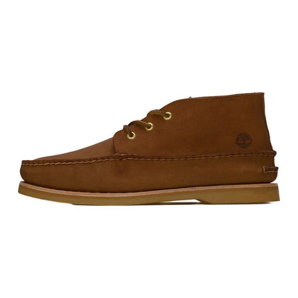 Timberland Vibram Crafted Boat Mid Lace Boot Medium Brown