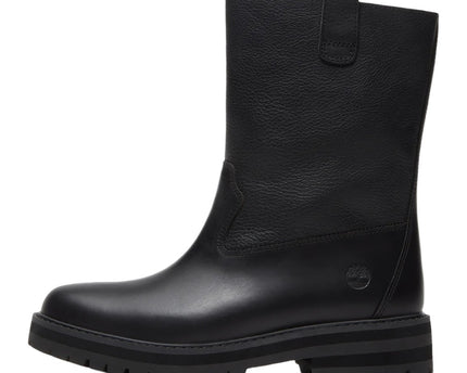 Timberland Britton Drive Mid Pull on Boot Black Full Grain