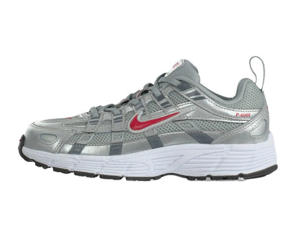 Nike P 6000 Metallic Silver-Coloured Gym Red