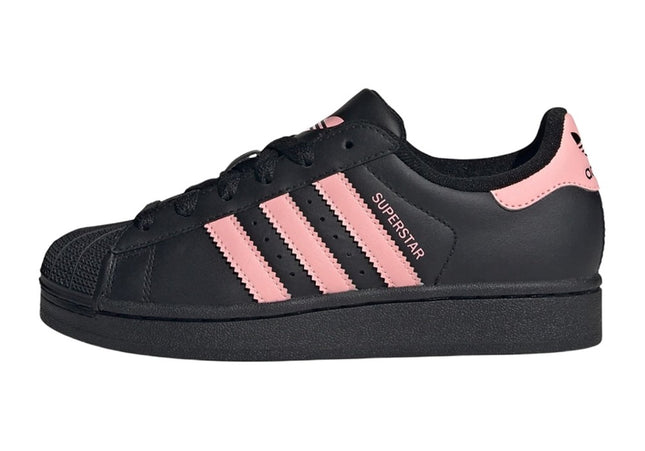 Adidas Superstar II Core Black Glow Pink