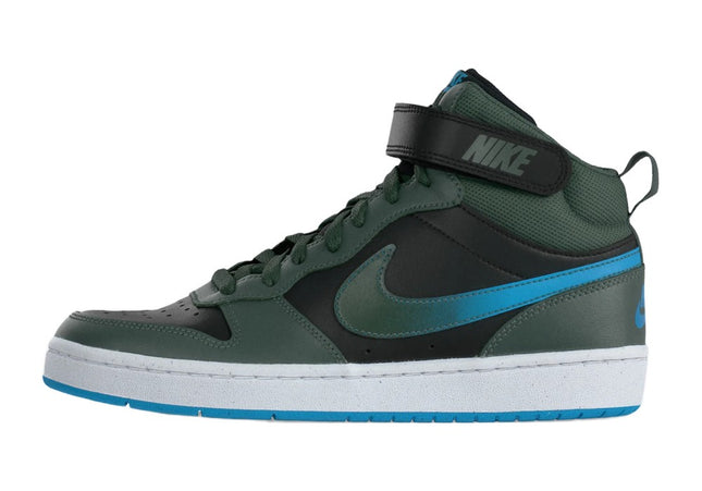 Nike Court Borough Mid 2 Fade Black Light Current Blue