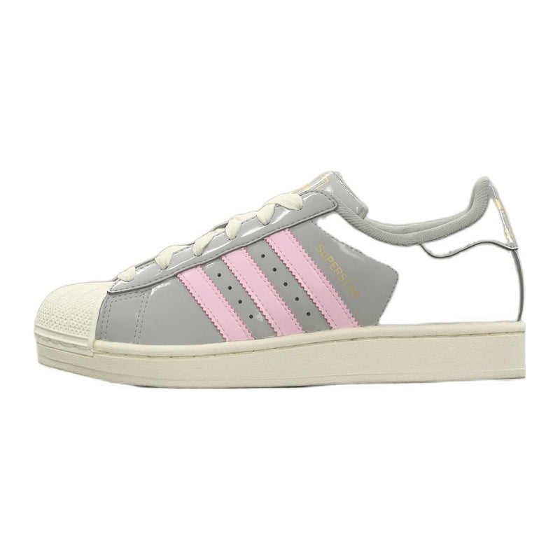 Adidas Superstar II Grey Two Clear Pink