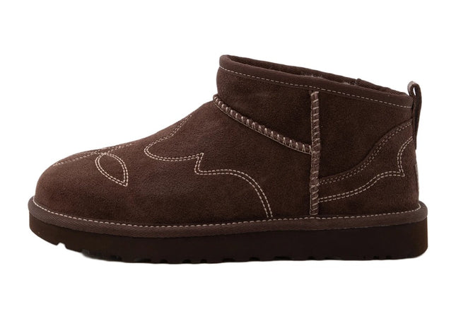 UGG Classic Ultra Mini Western Burnt Cedar