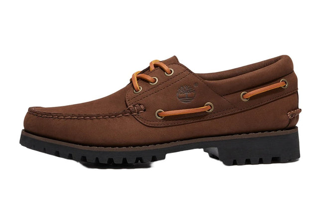 Timberland Authentic Boat Shoe Dark Brown Nubuck