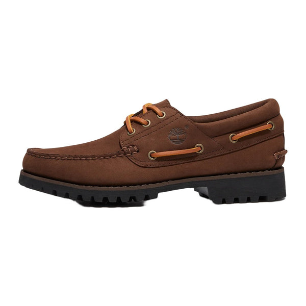 Timberland Authentic Boat Shoe Dark Brown Nubuck