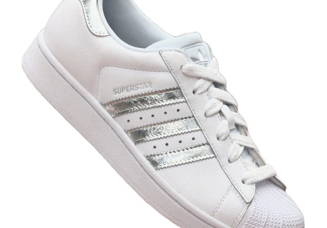 Adidas Superstar II Footwear White Silver-Coloured Metallic