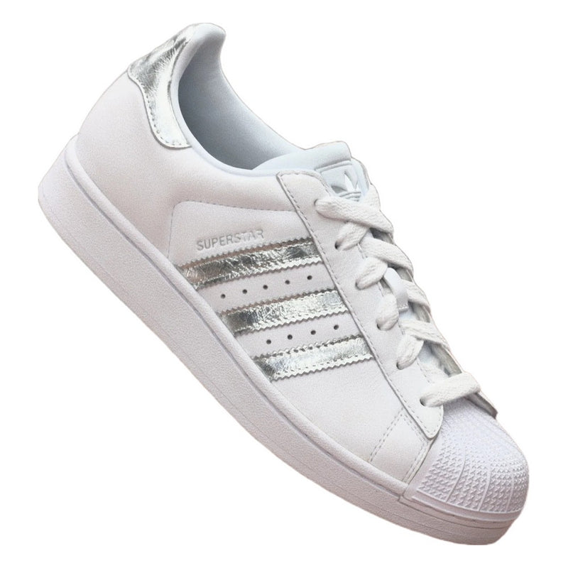 Adidas Superstar II Footwear White Silver-Coloured Metallic