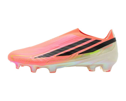 Adidas F50 Hyperfast Elite Laceless Firm Ground Solar Turbo Core Black