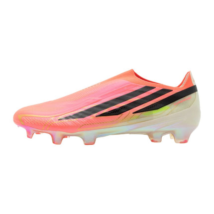 Adidas F50 Hyperfast Elite Laceless Firm Ground Solar Turbo Core Black