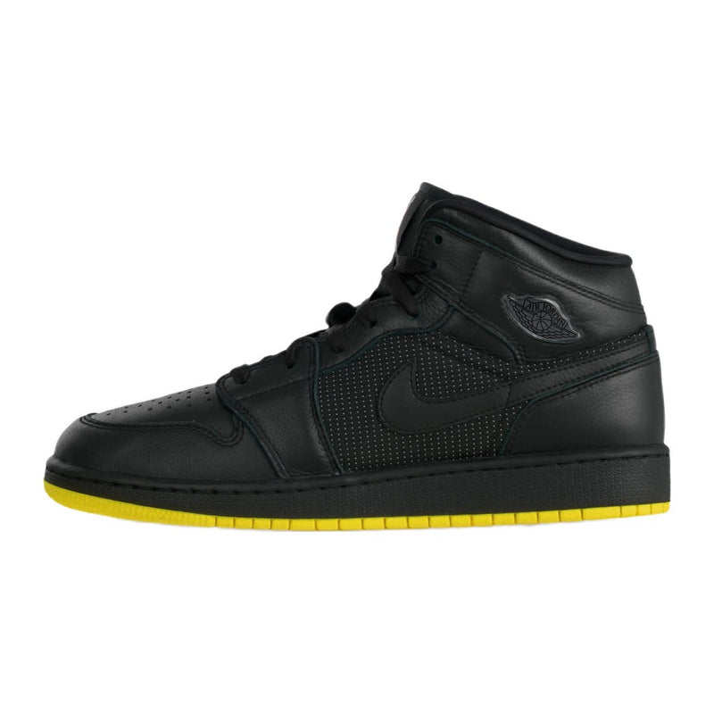 Jordan Air Jordan 1 Mid SE Black Silver-Coloured