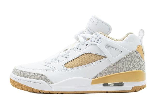 Jordan Spizike White Metallic Gold-Coloured