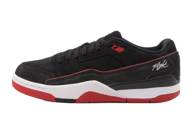 Jordan Flight Court Black White