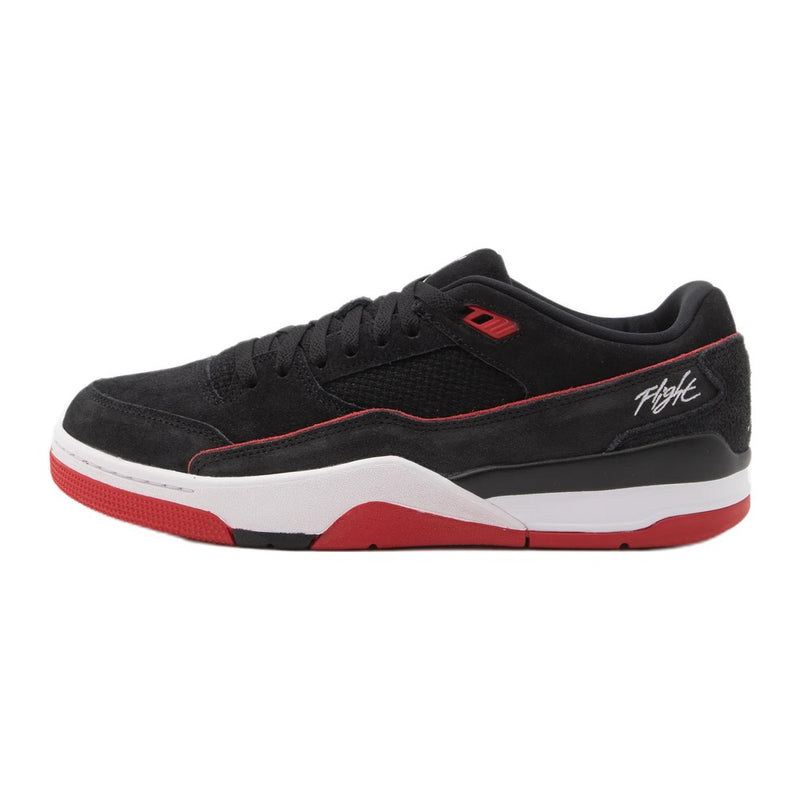 Jordan Flight Court Black White