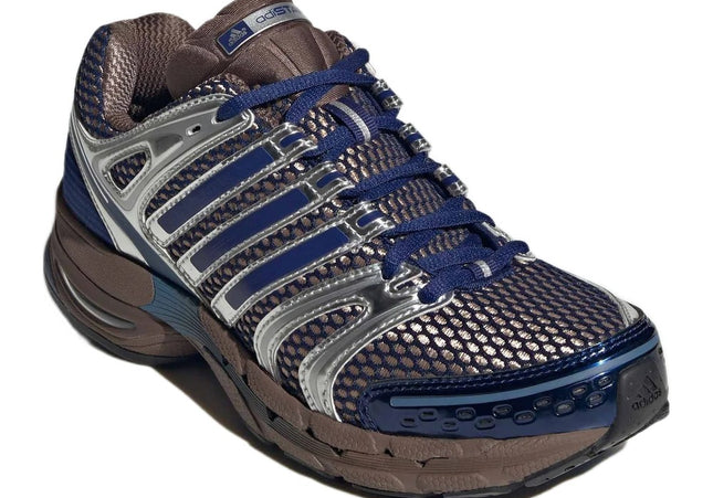 Adidas Adistar Control 5 Shoes Earth Strata Victory Blue Silver Metallic