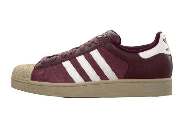 Adidas Superstar II Maroon Core White