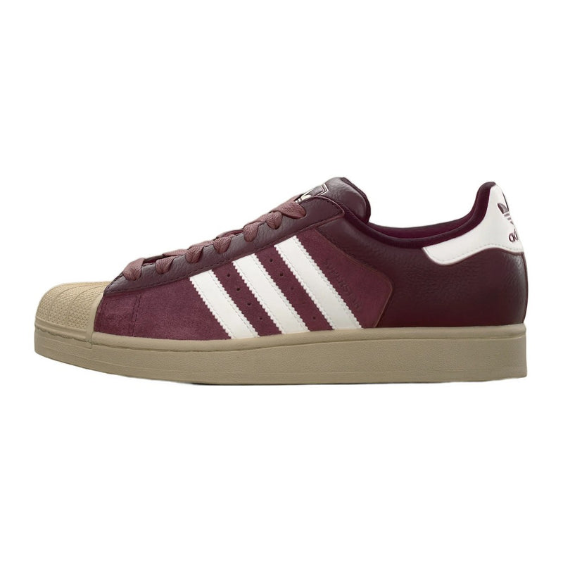 Adidas Superstar II Maroon Core White
