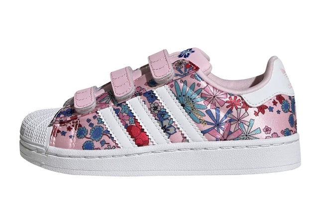 Adidas Liberty London Superstar Clear Pink Ftwr White
