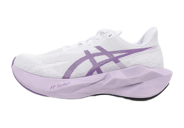 ASICS Novablast 6 White Murasaki