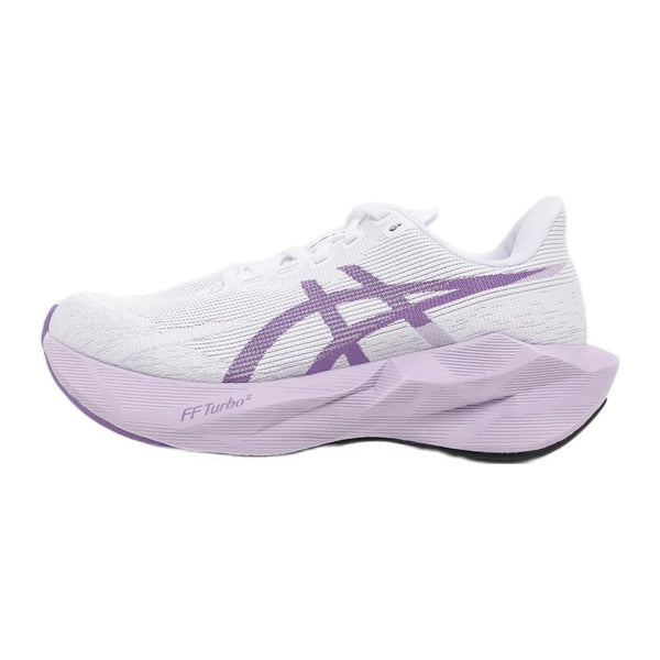 ASICS Novablast 6 White Murasaki