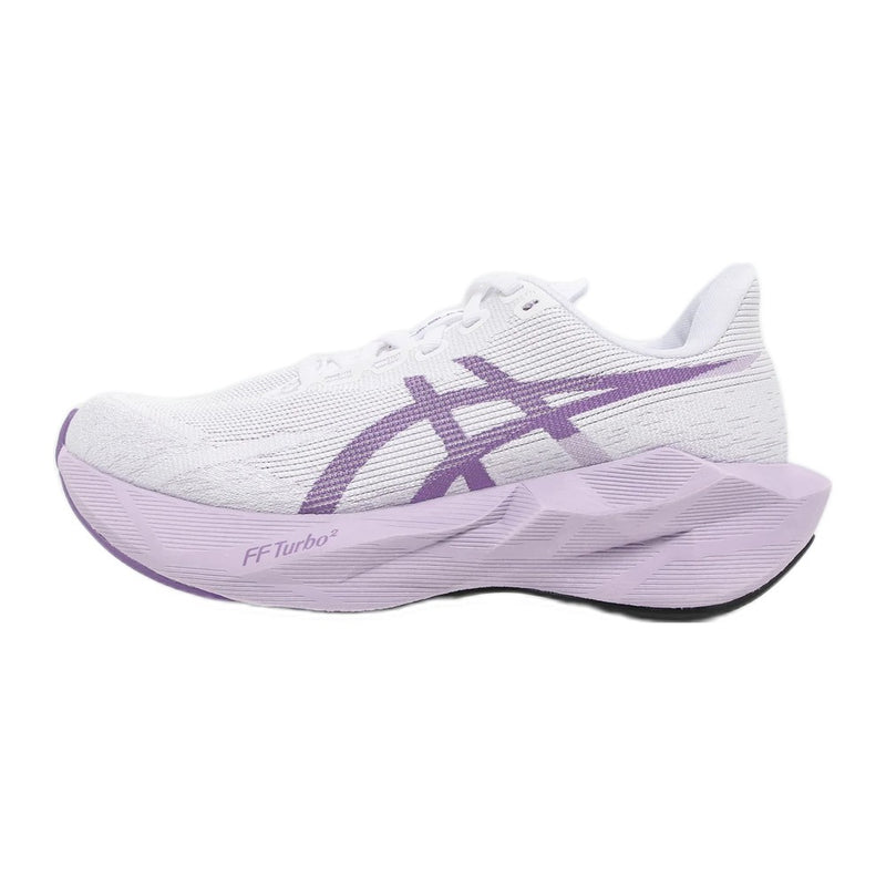 ASICS Novablast 6 White Murasaki