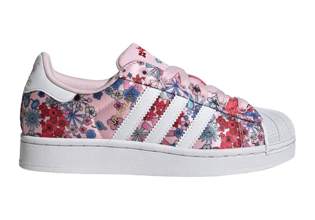 Adidas Liberty London X Adidas Orginals Superstar II Clear Pink Ftwr White